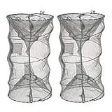 Fishing Bait Trap, 2 Packs Crab Trap Minnow Trap