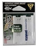 Gamakatsu KIWAME TANAGO Hook with 3cm Tetoron #100 5pcs
