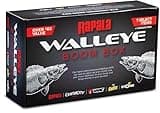 Rapala Walleye Boom Box, Walleye Lure Selection Includes 7 Hand-Picked baits Plus 1 Bonus Item, Featuring Trusted Brands Like Rapala, VMC, Crush City, Sufix, and Storm