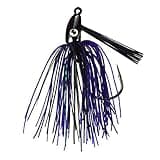 Tackle HD Trophy Bass Company 2-Pack Pro Swim Jig, 3/8 Oz Bass Fishing Jigs with Fish Bait Keeper and Skirt, Weedless Bass Fishing Lures for Freshwater, Junebug