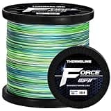 ThonrsLine Force Braided Fishing Line - Incredible Abrasion Resistant Braided Lines for Saltwater or Freshwater - Camo Design Braid for Extra Visibility