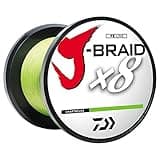 Daiwa J-BRAIDX8, Filler Spool, Dark Green, Mono Dia.= 6lb.