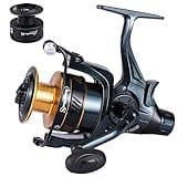 Sougayilang Carp Fishing Reel 13+1 Stainless Steel BB Bait Feeder Spinning Reel for Freshwater and Saltwater-2000