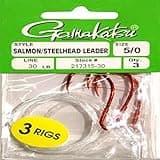 Gamakatsu Salmon Leader Fishing Equipment, 30 lb