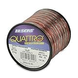 Hi-Seas Quattro Monofilament Line, 4 Color Camouflage, 20 Pound Test, 1/4-Pound Spool