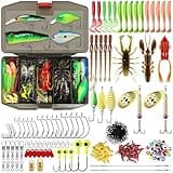 TRUSCEND Widely Used Fishing Bait Rigs Worth Every Penny, Selected Fishing Lures & Tackle Kit for Freshwater Fishing, Economic/Giftable/Premium Starter Fishing Gear Set Available, Perfect Fishing Gift