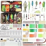 TRUSCEND Widely Used Fishing Bait Rigs Worth Ever Penny, Selected Fishing Lures & Tackle Kit for Starter Freshwater Fishing, Economic/Giftable/Premium Fishing Gear Set Available, Perfect Fishing Gifts