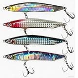 Exquerece Lifelike Fishing Lures for Bass Trout Crappie Walleye Pike Bluegill Salmon, Swimbait for Freshwater and Saltwater Bass Fishing, Perfect Fishing Gear Gifts