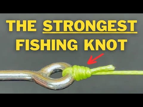 What is the best knot for attaching a hook?