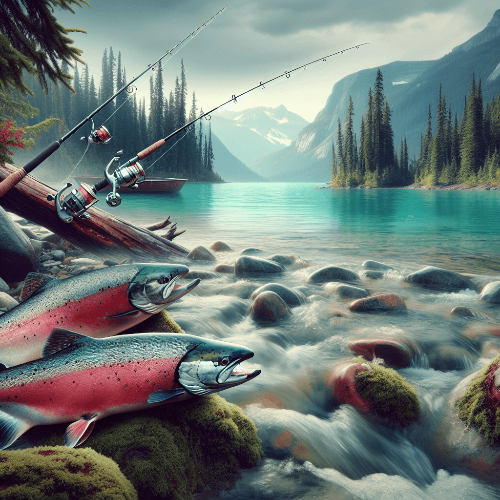 Where are the best spots for kokanee salmon fishing on Alouette Lake in the summer?