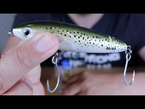 What are the best treble hooks for topwater lures?