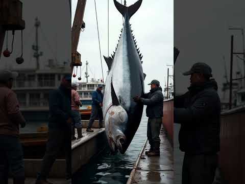 How do I catch a giant tuna?