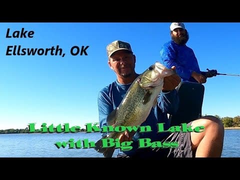 What are the fishing conditions at Lake Ellsworth, Oklahoma?