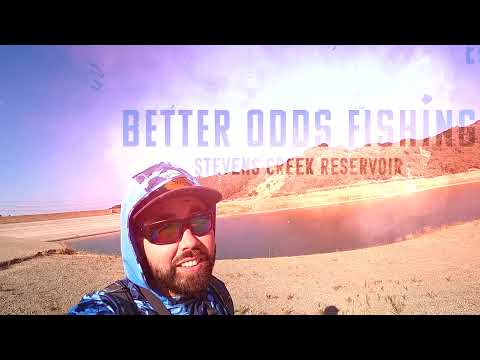 What are the best spots at Stevens Creek Reservoir for largemouth bass?