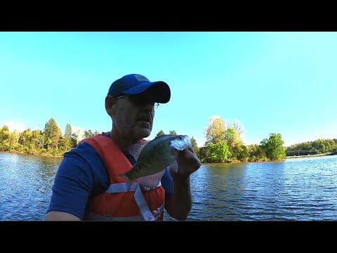 Is it effective to go crappie fishing on Lake Blackshear in the middle of the afternoon in 90-degree heat?