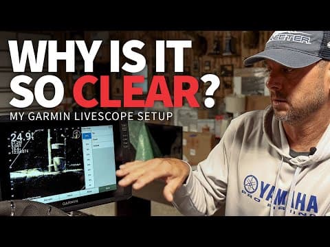 What are the best settings for Garmin Livescope?