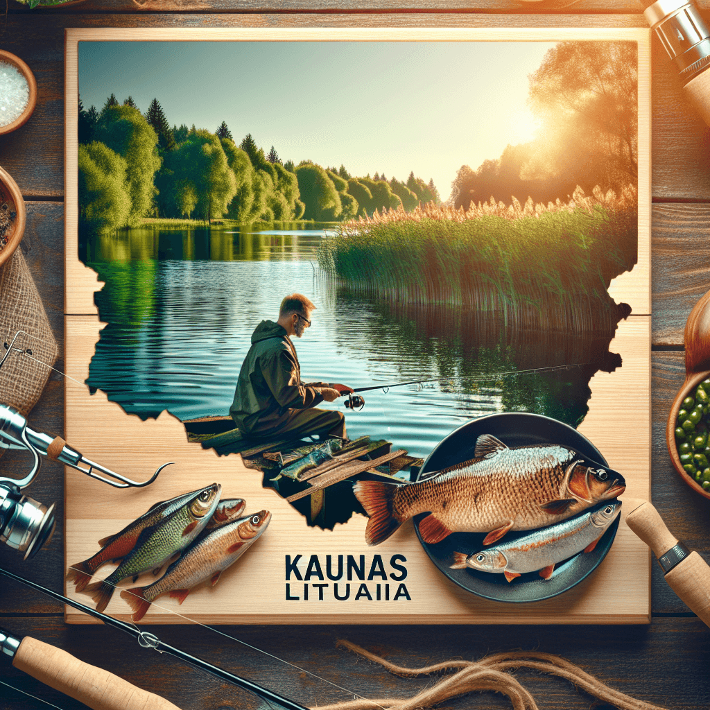 What can I fish with a 4-18g rod in Lithuania around Kaunas?