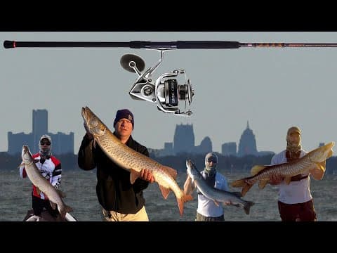 What are the best spinning rod combos for musky fishing?