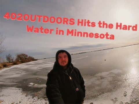 Can you show me 402 Outdoors videos on ice fishing for Walleye?