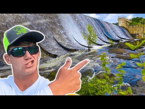 When is the best time to fish for bass under a dam?