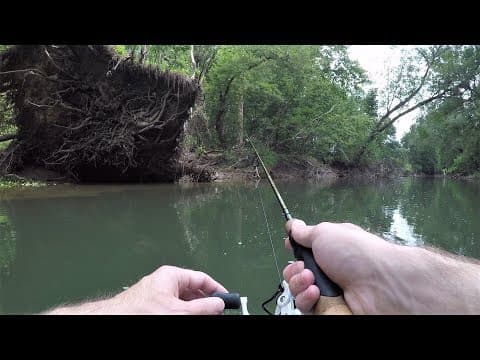 What's a good setup to catch fish in rivers?