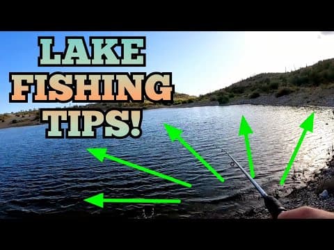 Where should I cast my line in a lake?