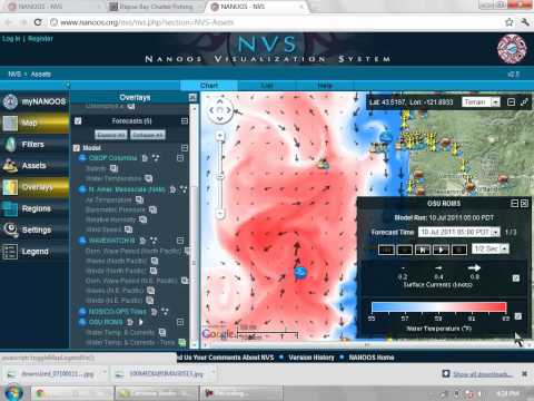 What is the best chlorophyll level for finding albacore tuna?