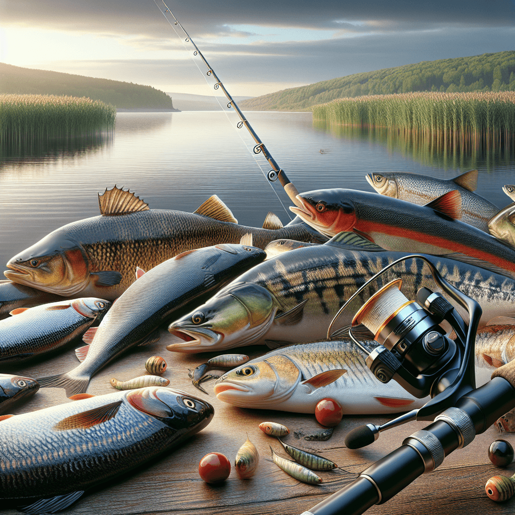 What can I fish with a 4-18g spinning rod in Lithuania around Kaunas?