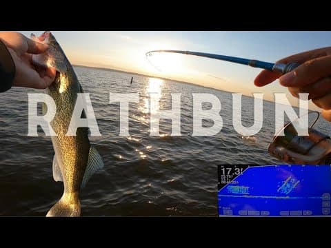 How can I improve my walleye fishing at Lake Rathbun today?