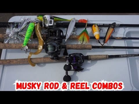 Can you recommend a spinning rod combo for musky fishing?