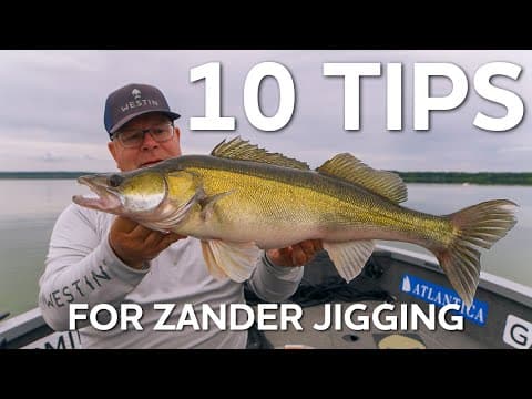 What are some effective techniques for catching zander?