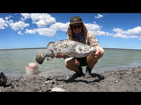 Is a 10-17lb rod too light for land-based barra?