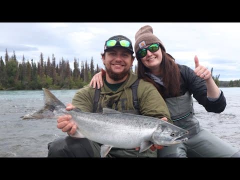 Is there a sweet spot single size and color for Streamers on the Kenai River in August?