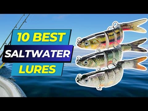 What are the best saltwater lures for pier fishing?