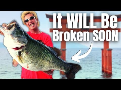 How's the largemouth bass fishing at Lake Biwa?