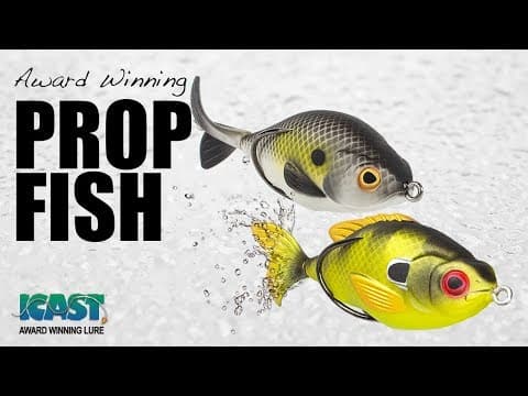 How to fish a Lunkerhunt prop fish?
