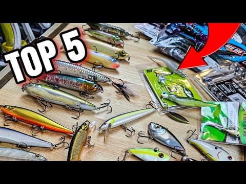 What are the best lures for fall bass fishing?