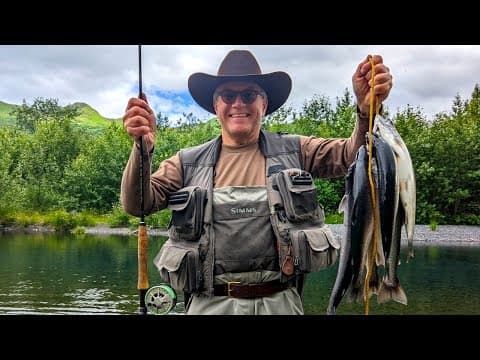 What is the best egg pattern size for Kenai Dolly Varden in August?