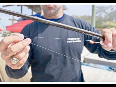 Can you catch a trout with a saltwater fishing pole?