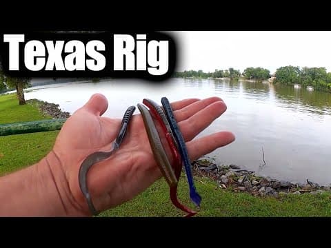 How do I fish a Texas rig?