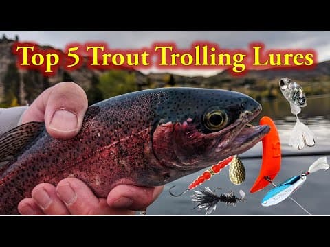 What are the best dodgers or flashers for trout trolling?