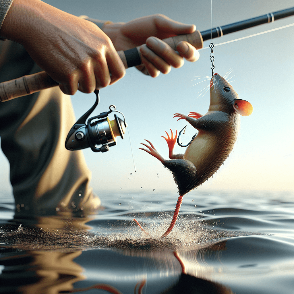 What is the best way to use a topwater rat lure?