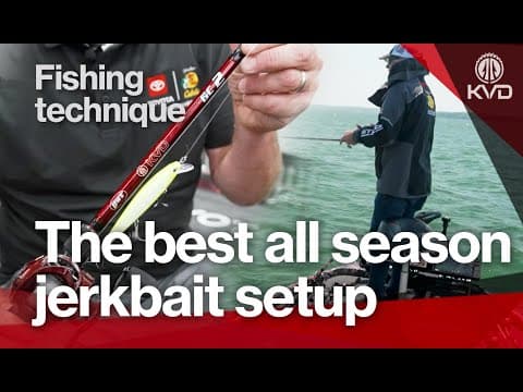 What is the best gear ratio for jerkbait fishing?