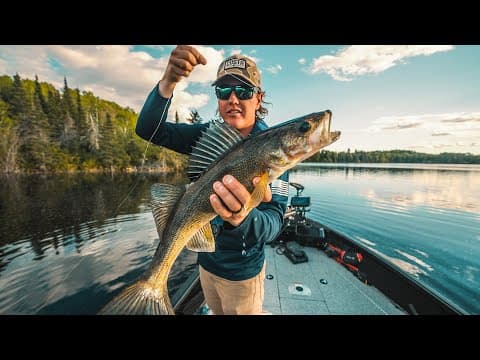 How do I catch walleye?